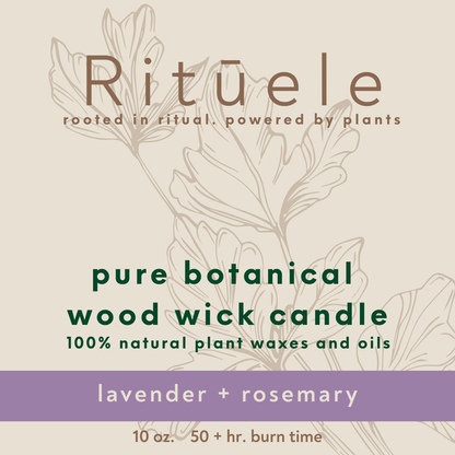 lavender + rosemary