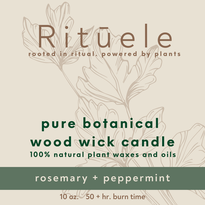 rosemary + peppermint