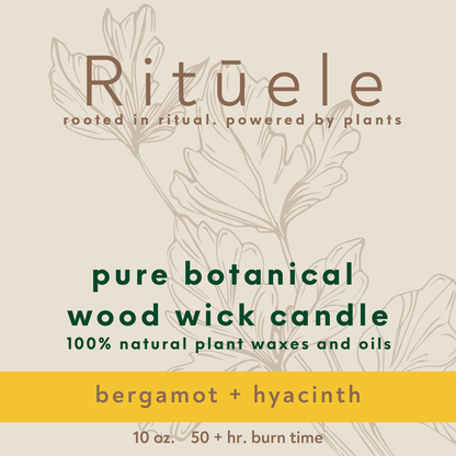 bergamot + hyacinth