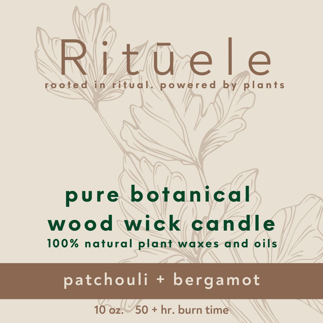 patchouli + bergamot