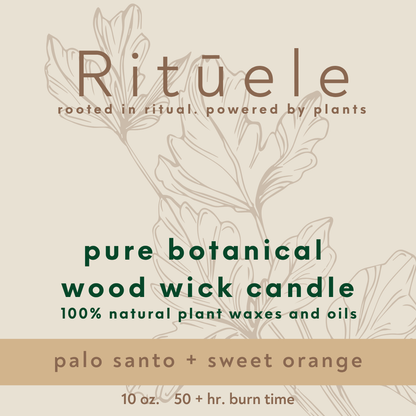 palo santo + sweet orange